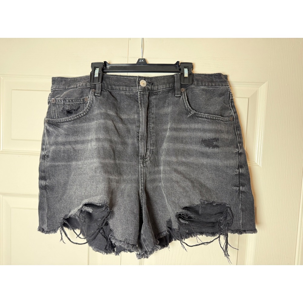 American‎ Eagle Stretch Distressed Highest Rise 90's Boyfriend Denim
Shorts